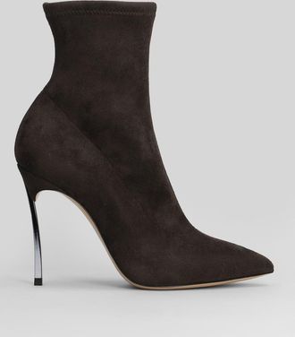Casadei Blade Stretch High Heels Ankle Boots