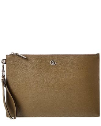 Gucci Leather Clutch