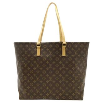Louis Vuitton Pre-owned Tote Bags, female, Brown, Size: ONE SIZE Pre-owned Canvas Tote Bag