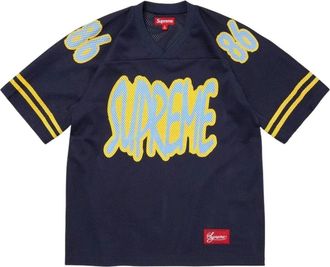 SUPREME FW26 Reflective Football Jersey Navy SUP-FW26-017-NVY