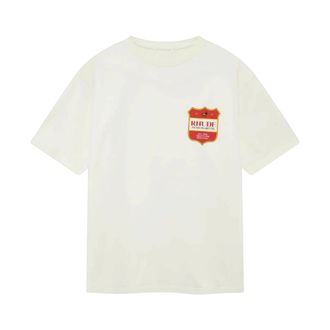 Rhude Camiseta Filtaro Crest - Tops - Hombre - Blanco - 2XL