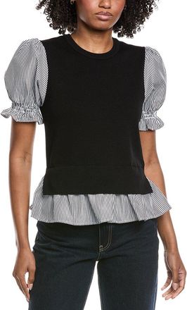 Nanette Lepore Twofer Knit Top