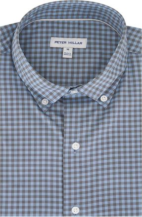 Peter Millar Camicia con bottoni - Blu