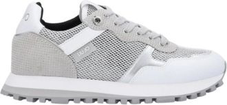 Liu Jo Bicolor Sneakers Wonder 01 - Dames - Sneakers - Grijs - 36 EU - Leer - Schoenen