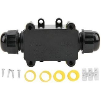 OEM Paquete De 3 Cajas De Conexiones Ip68, Conector Protector Impermeable De 2 V&iacute;as Para Cables Subterr&aacute;neos Exteriores, Destinado A Conexiones El&eacute;ctricas