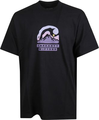 Carhartt Work in Progress Black S/S Rising Helix T-shirt