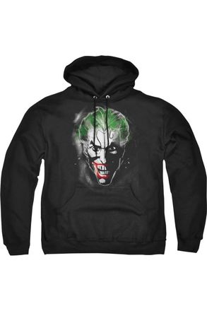 Gildan Batman Face Of Madness Adult Pull Over Hoodie / Hooded Sweatshirt
