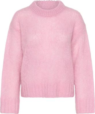 Part Two Rondgebreide kleding - Dames - Ronde hals truien - Roze - L - Truien & Vesten