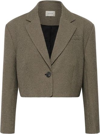Gestuz Jassen - Dames - Blazers - Bruin - 2XS - Leer - Jassen