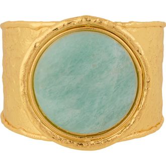 Sylvia Toledano Sphere Cuff in Amazonite at Nordstrom