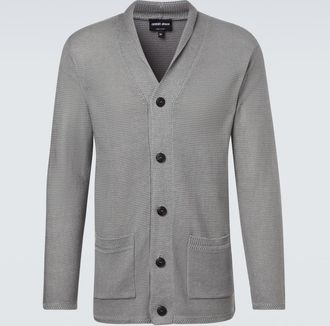 Giorgio Armani Cardigan in misto lino