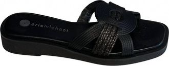 Eric Michael Womens Solar Sandal In Black