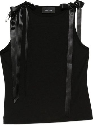 Simone Rocha Bow Ribbon Tail Tank