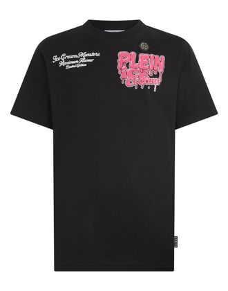 Philipp Plein Round Neck T-Shirt Gelato Monsters