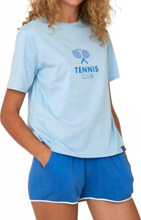 Kule Modern Tennis T-Shirt In Blue