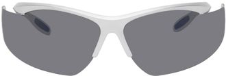 Praying SSENSE Exclusive Silver Praying Sunglasses