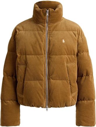 Ralph Lauren Corduroy-effect Quilted Jacket