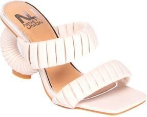 Ninety Union Ash Heeled Sandal in Ivory at Nordstrom Rack, Size 10