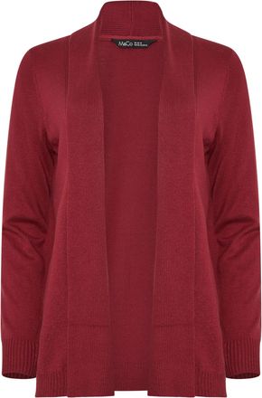 M&Co Womens Shawl Collar Cardigan - Womens
