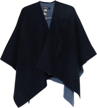 Emporio Armani Wool Cape