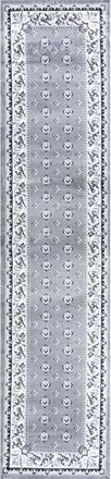 Jonathan Y Designs Acanthus French Border Area Rug in Gray/cream at Nordstrom, Size 5Ft 0In X 8Ft 0In