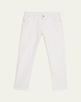 Loro Piana Mens Quarona Denim Five-Pocket Pants