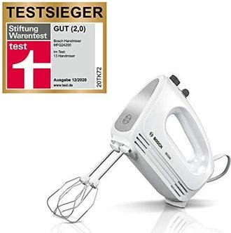 Bosch Mfq24200 Batidora Batidora De Mano 400 W Plata, Blanco - Bosch