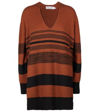 Proenza Schouler White Label - Pullover in cotone e cashmere a righe