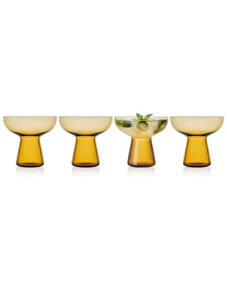 Mikasa Phoebe Set Of 4 18Oz Margarita Glasses