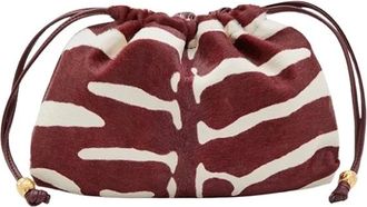 Biagini Tassen, Dames, Rood, ONE Size, Leer, Womb Peggy Bag