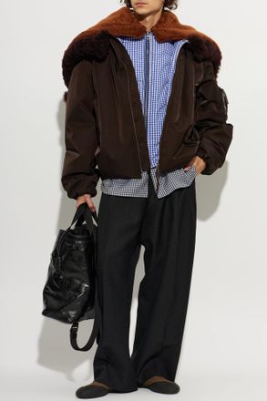 Loewe Insulated Hooded Jacket, Mens, Multicolour