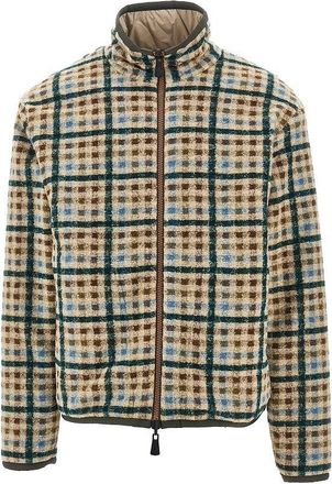 Moncler Teddy fabric reversible jacket Man XL