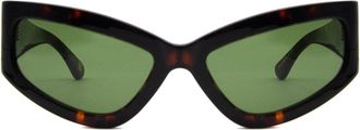 SmartBuy Collection Cat Eye Full Rim Plastic Mens Sunglasses Tortoiseshell Size Standard - Free Lenses - SmartBuy Collection