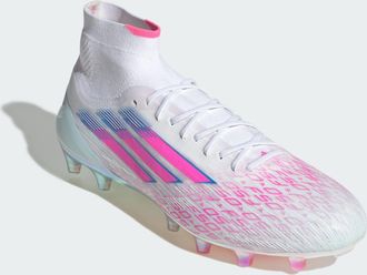 adidas adidas Performance Womens F50 Sparkfusion Elite Mid Firm Ground/Artificial Grass Boots - White - Size UK 6.5