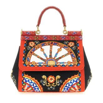 Dolce & Gabbana Small Sicily Handbag - female - Dolce & Gabbana - Handbags - Multicolor - ONE SIZE - Bags