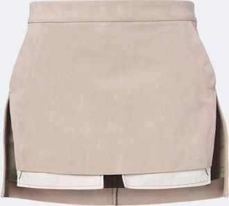 Rick Owens Minifalda Fog de ante