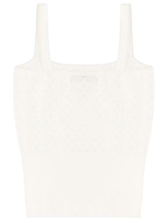 J.W.Anderson Viscose Bow Blouse - White