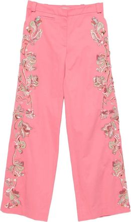 CHRISTOPHER ESBER Pantaloni dritti - Rosa