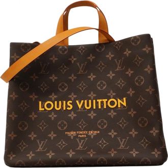 Louis Vuitton Brown Tote Bag (Pre-Owned)