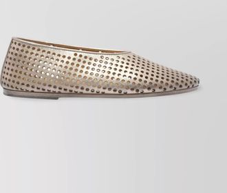 Marsèll pointed toe leather ballerina shoes