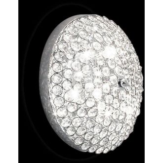 Dmora L&aacute;mpara De Pared Progno, Material Aplique En Metal, Plateado