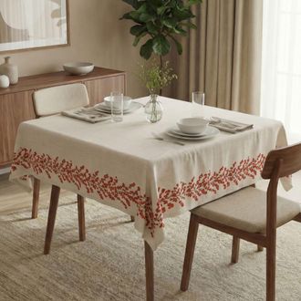 Dmora Tovaglia Papara, Lavable A 30&deg;, Forma Cuadrada, 150x150 Cm Multicolor
