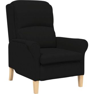 vidaXL Sill&oacute;n Negro 76 X 94 X 102 Cm Microfibra Vidaxl