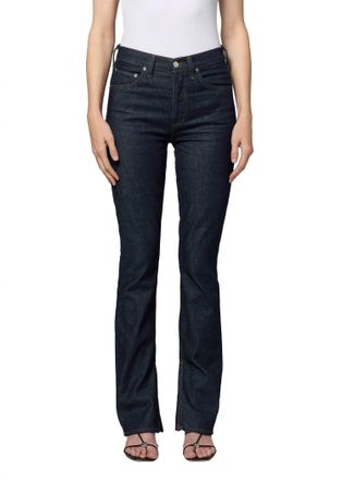 A Gold E Womens Ingram Split Skinny Jean In Rinse