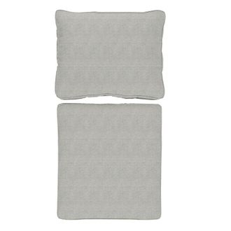 Ballard Designs Replacement Seat and Back Cushion Set with Zipper - 25x47.5 - Box Edge, Oxford Stripe Fern - Ballard Designs