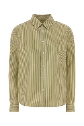 Saint Laurent Embroidered Poplin Shirt