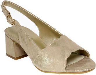 David Tate Dale Slingback Sandal in Taupe Suede at Nordstrom, Size 10.5