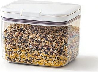 OEM Caja De Almacenamiento - 1,2 Litros - Con Tapa Con Cierre - Apta Para El Hogar Y La Oficina - Estilo A