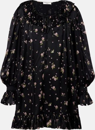 Chloé Chloé Miniabito in charmeuse di seta