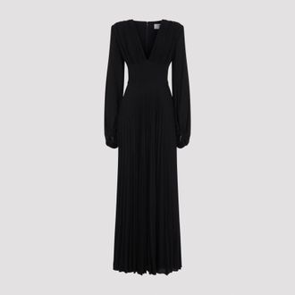 Elisabetta Franchi lange jersey lurex-jurk